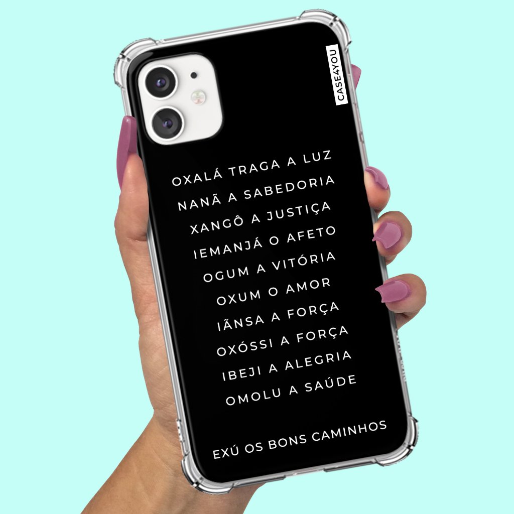 Capa Capinha para Samsung Galaxy A01 A02 A03 A03s A03 Core A04 A04s A04e A05 A05s A06 A07 Personalizada Orixás Love