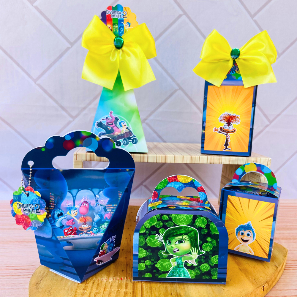 KIT FESTA DIVERTIDAMENTE 2/ kit Caixas Personalizadas / Lembrancinhas Personalizadas