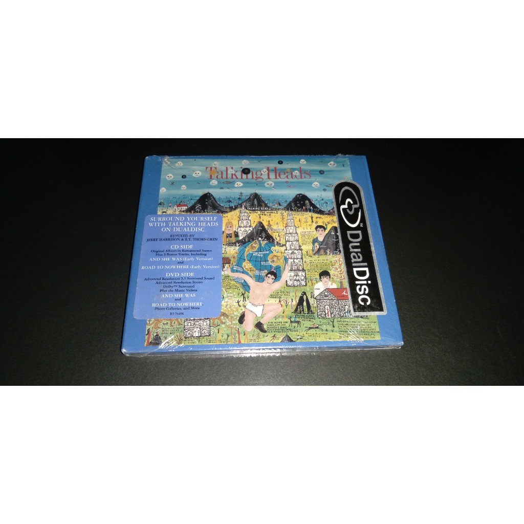 CD DVD Talking Heads Little Creatures Dual Disc Bonus Tracks
