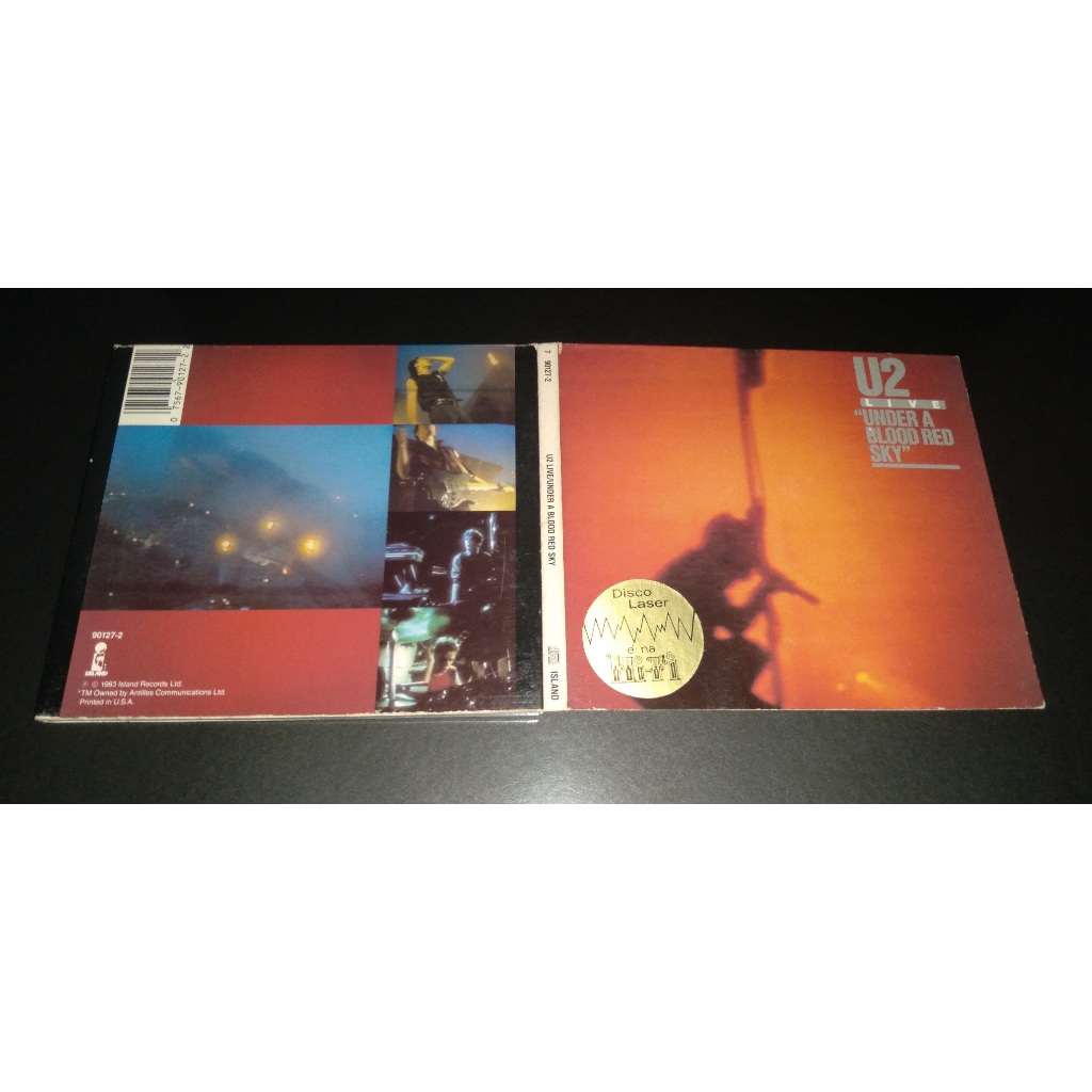 CD U2 Under A Blood Red Sky Edição Cardboard Digipack 1986