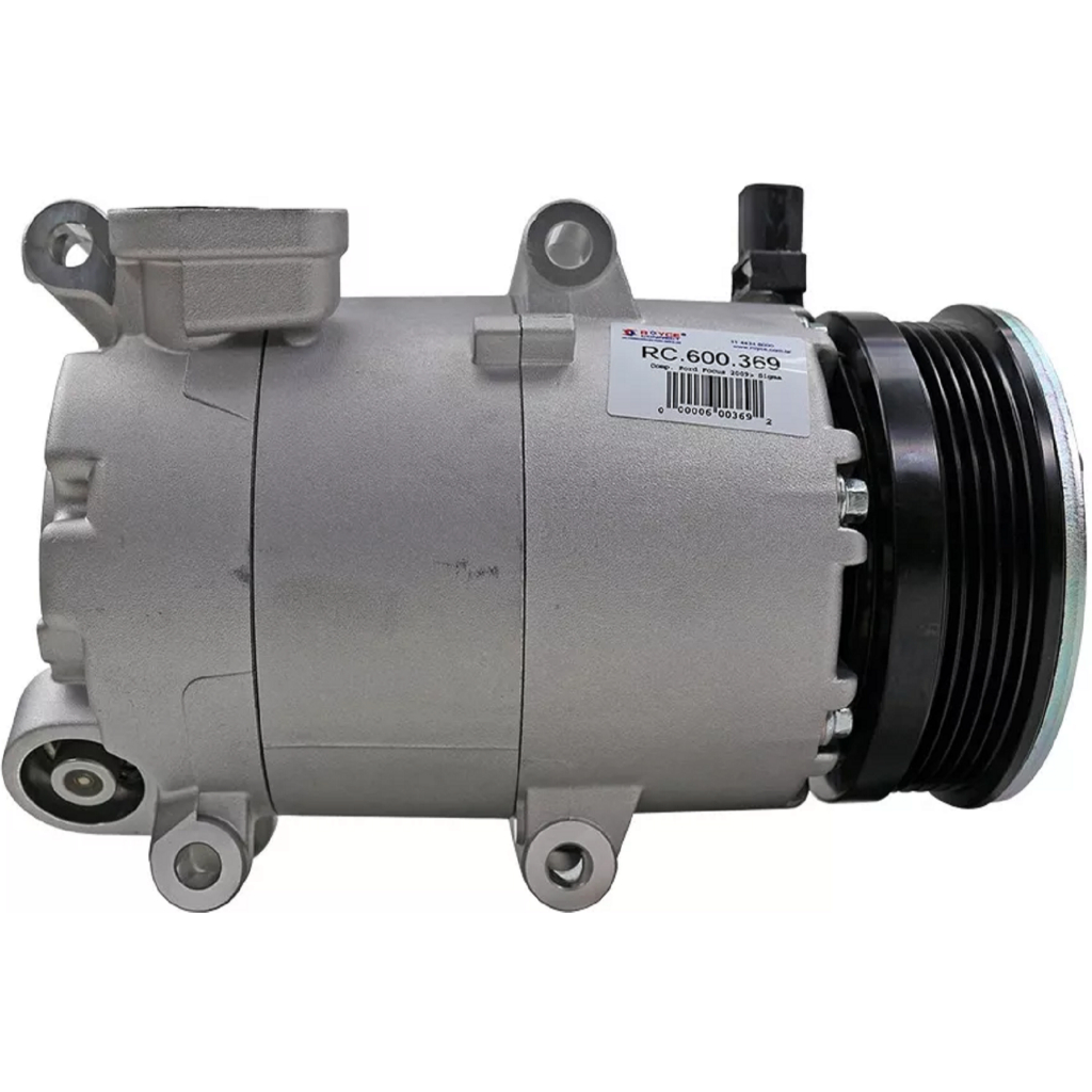 Compressor de ar Ford Focus 2009> Motor Sigma - 12 Volts Polia 5pk 116mm OEM: AM5519D629AA