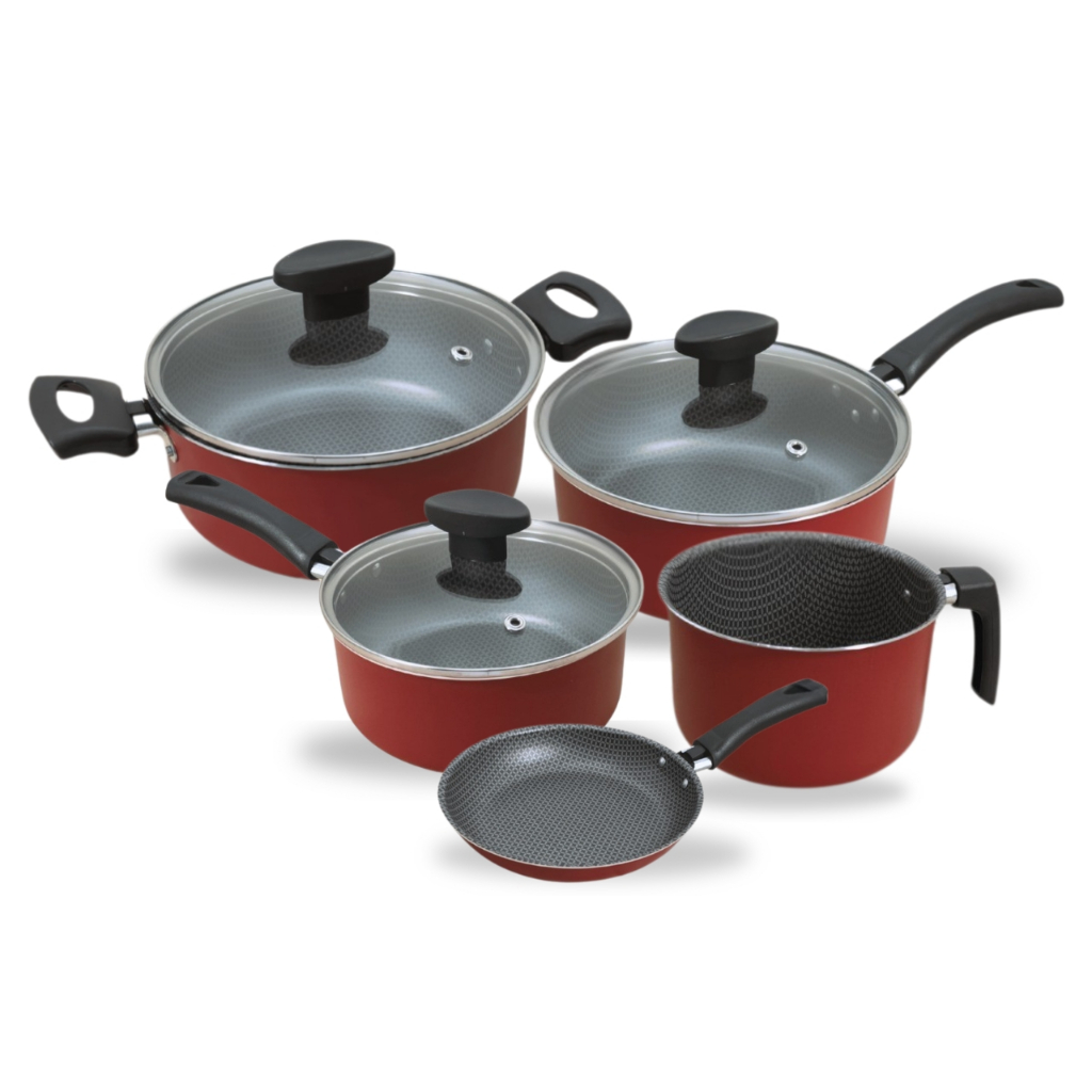 O que é Conjunto de Panelas Antiaderente Vermelha? Guia e Onde Comprar | BuscaProdutos
