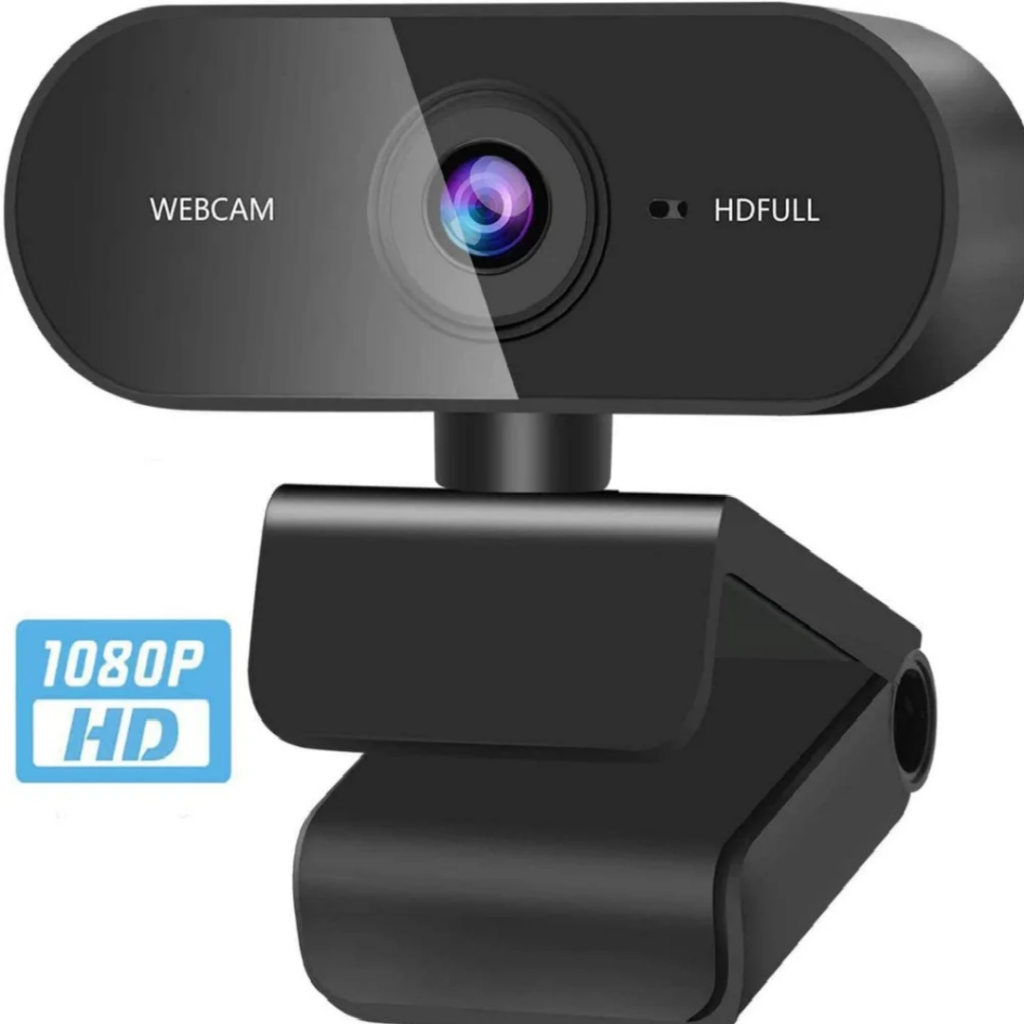 Webcam Com Micro-fone Imagem Em Alta Resolução Full Hd 1080p