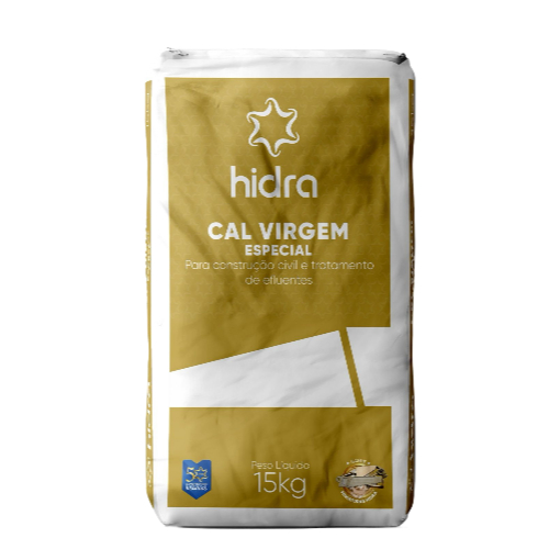 CAL VIRGEM ESPECIAL AGRÍCOLA E CONSTRUÇÃO - HIDRA 15KG em Oferta na Shopee