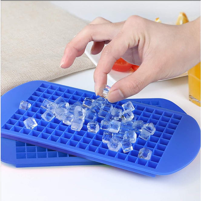 Formas De Gelo 160 Mini Cubos Pequeno Silicone Molde Drink