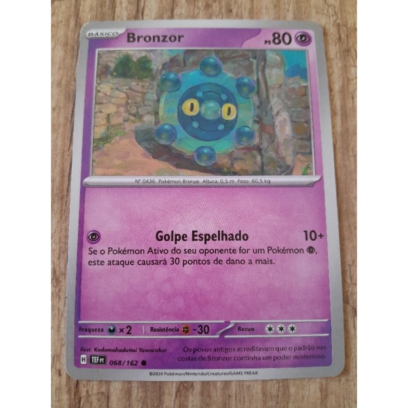 Carta Pokemon Bronzor Original SP