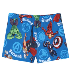Sunga Shorts Infantil Praia Proteção UV Avengers Marvel Licenciado