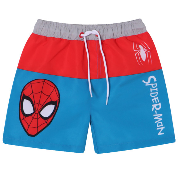 Shorts Infantil Praia Proteção UV Spiderman Marvel Licenciado
