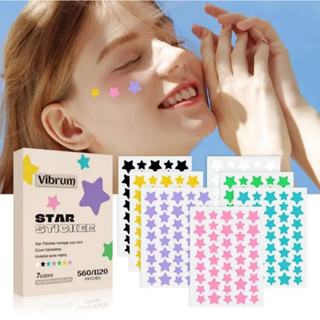 Kit 240 Adesivos Hidrocoloide para Acne Formato Estrela Cores Sortidas em Oferta na Shopee