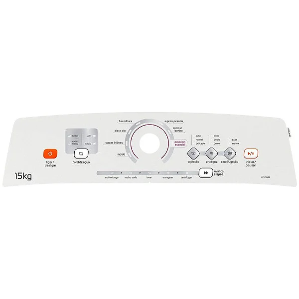 Painel Adesivo Decorativo Lavadora Brastemp 15Kg - BWH/BHN15