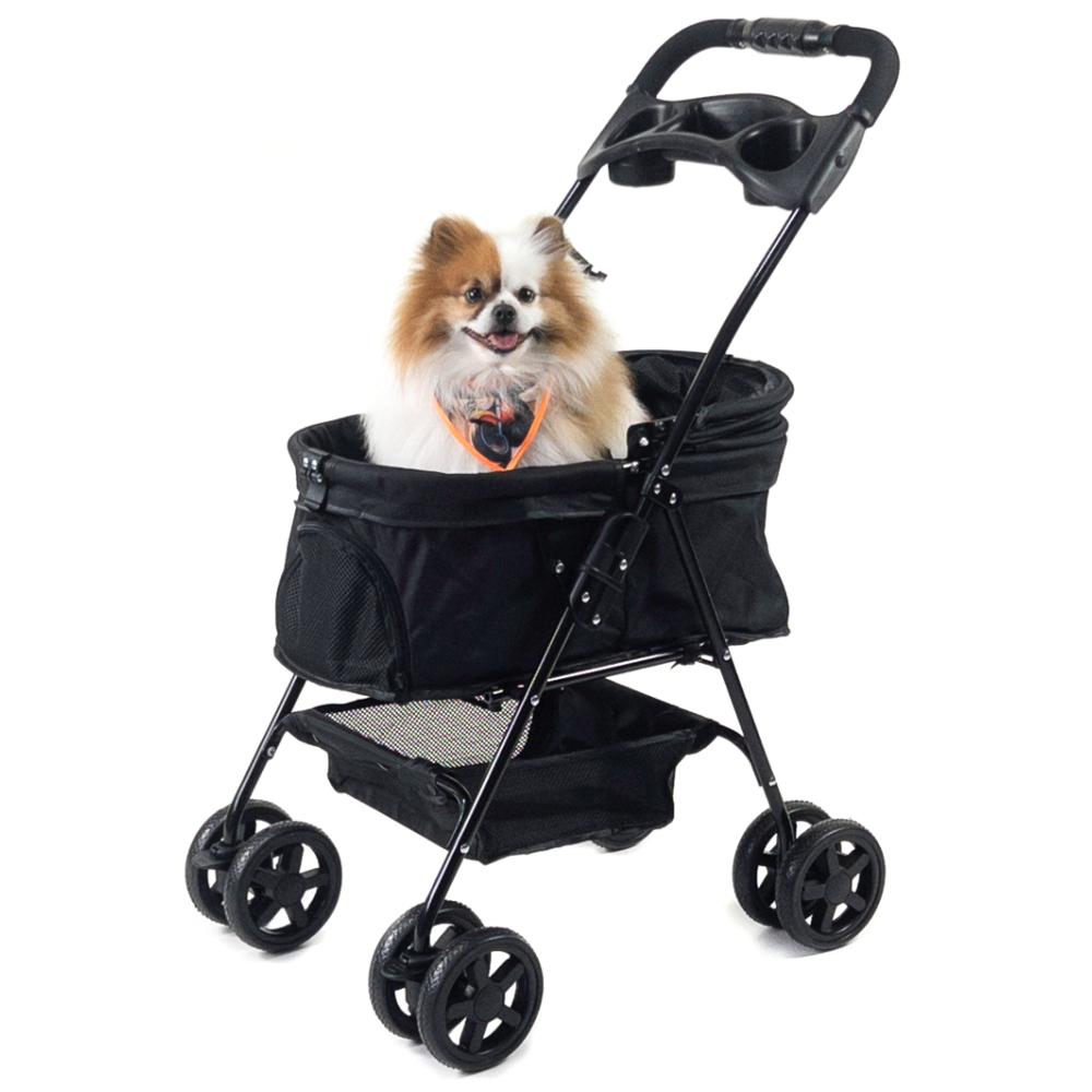 Carrinho de passeio para Pet, animal de estimação, cachorro, cão, gato de pequeno porte até 15 Kg