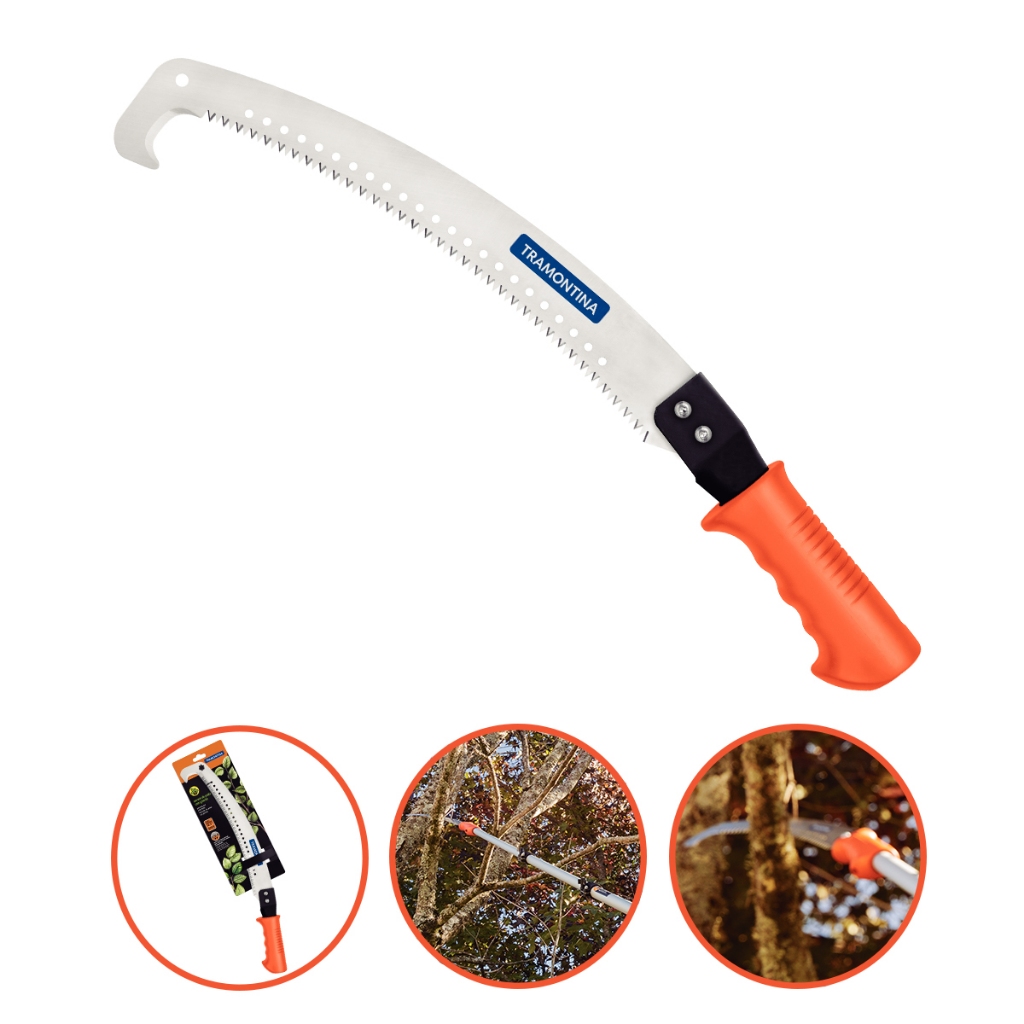 Serrote de Poda com Gancho Tubarão Tramontina 12,5" / 320 mm em Oferta na Shopee