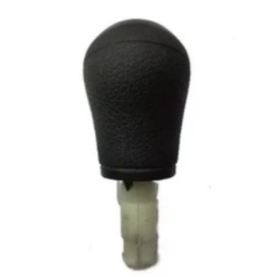 Coifa Manopla + Bola Cambio Gol Voyage Saveiro G5 G6/ARO PRETO - PRATA