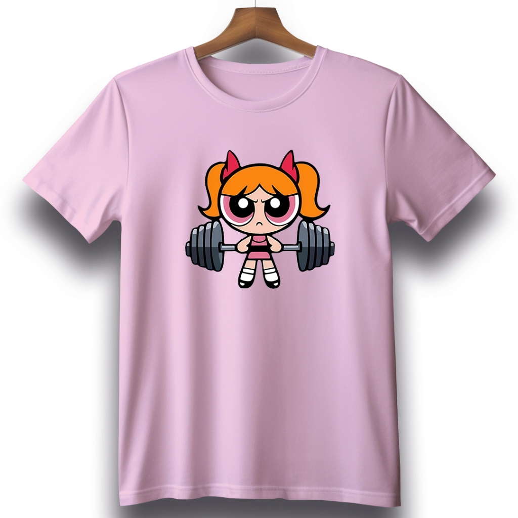 Camisa Blusa Feminina Camiseta Academia Barra Fitness Super Poderosa Lançamento Oferta