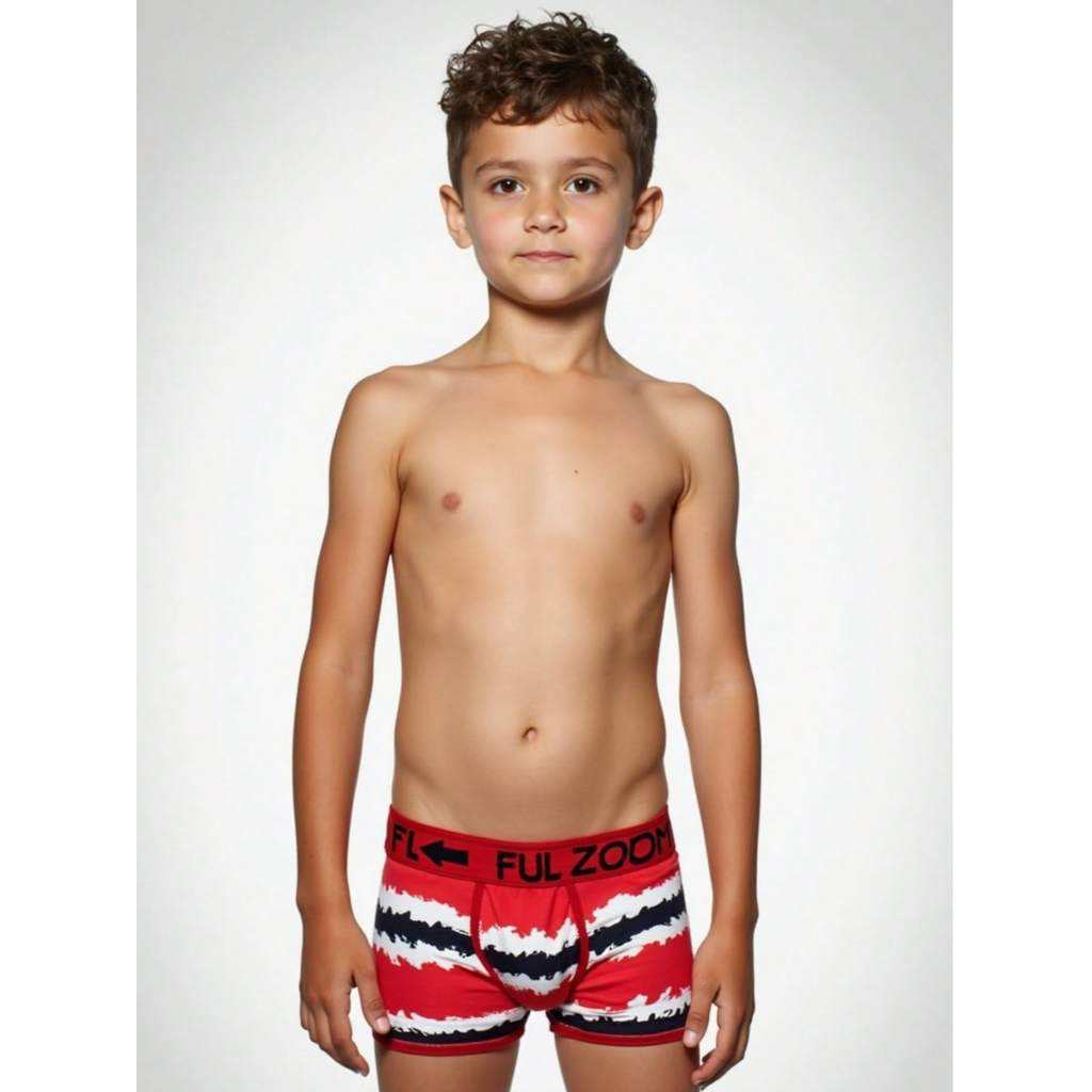 Kit 1 Cueca Infantil Juvenil Box Microfibra Estampada Confortável