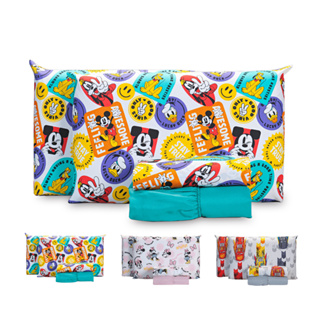 Lençol 4 Peças Disney Oficial Solteiro/Casal Infantil Personagens Mickey Carros Minnie Com Elástico em Oferta na Shopee
