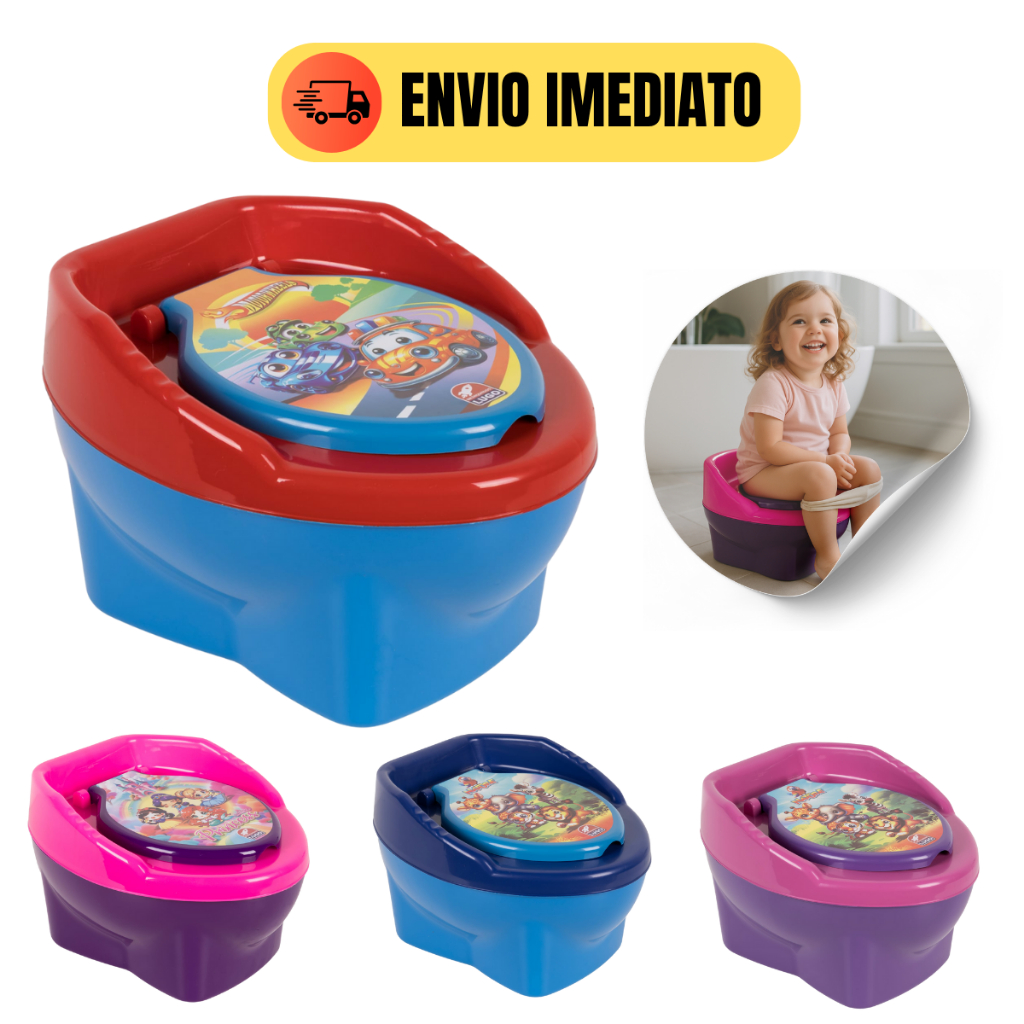 Troninho Sanitário Infantil com Redutor de Assento - Penico de Transição