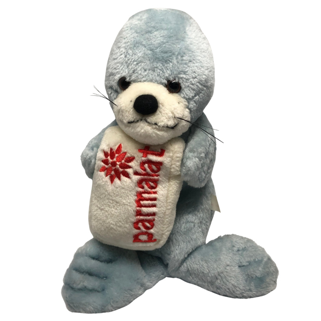 Pelúcia Foca Parmalat Coleção Mamíferos Parmalat 1998 Original – Item Colecionável