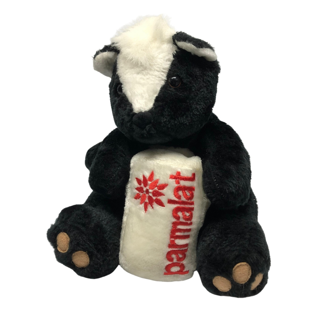 Pelúcia Gambá Parmalat Coleção Mamíferos Parmalat 1998 Original – Item Colecionável