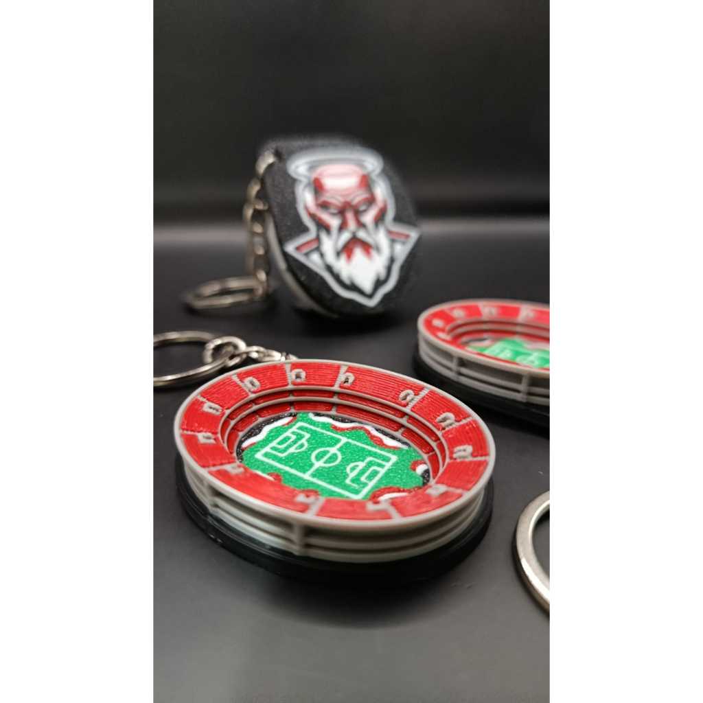 Chaveiro inspirado no estádio Morumbi casa do São Paulo - chaveiro de time em Oferta na Shopee