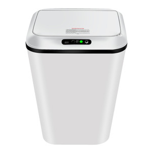 Lixeira Sensor Automática Inteligente de Banheiro Cozinha Escritório Capacidade 16 Litros