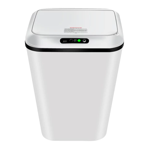 Lixeira Sensor Automática Inteligente de Banheiro Cozinha Escritório Capacidade 16 Litros