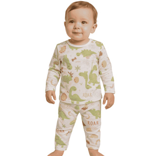 Pijama Bebê Menino Tecido Premium em Oferta na Shopee