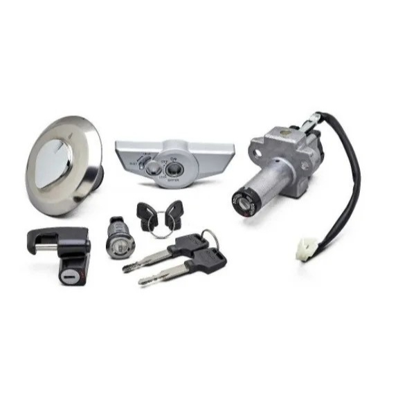 Conjunto De Travas com chaves  5 peças magnetron Honda Cg Titan 150 2004 2005 2006 2007 2008 Cod.9029