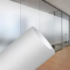 Adesivo Vinil Jateado para Vidro e Box | Envelopar Janela Porta | Resistente à Água 150x100cm