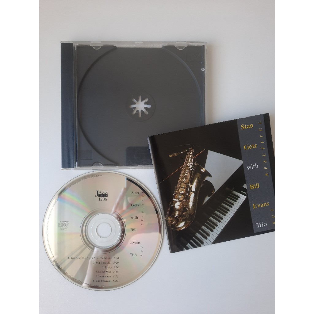 CD Stan Getz With Bill Evans But Beautiful 1996 Raro
