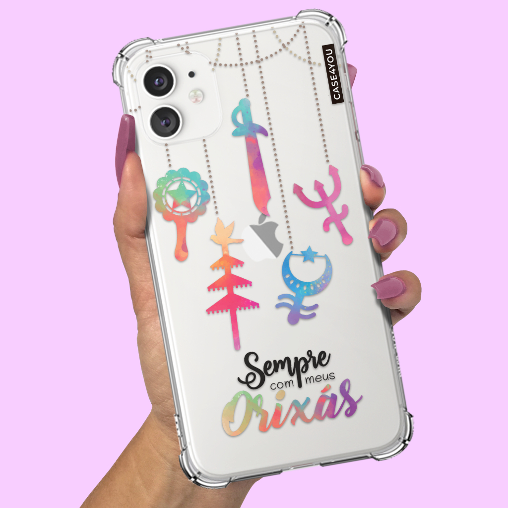 Capa Capinha para Samsung Galaxy A01 A02 A03 A03s A03 Core A04 A04s A04e A05 A05s A06 A07 Personalizada Meus Orixás