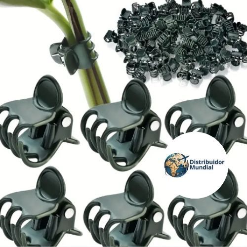 Kit 100 Grampo para Orquídeas Jardim Plantas Floricultura Jardinagem Planta