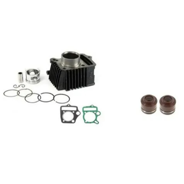 Kit Cilindro 90cc Retentor De Válvula Shineray Xy Jet 50