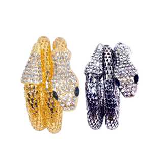 Acessório de Moda - Pulseira de Cobra Dourada Prata em Oferta na Shopee