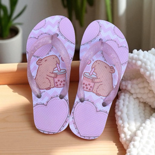 CHINELO JUVENIL LANÇAMENTO CAPIVARA MENINA ESTILOSO REF.16 em Oferta na Shopee