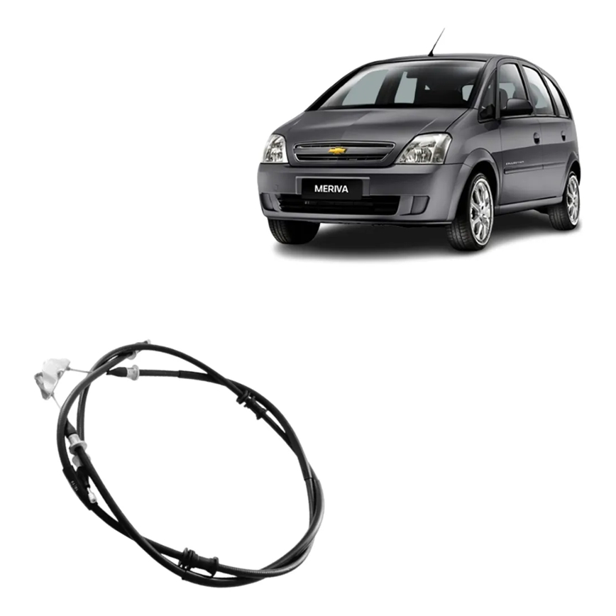 Cabo Freio Mão Traseiro Gm Meriva 2003 A 2012 Modelo Tambor