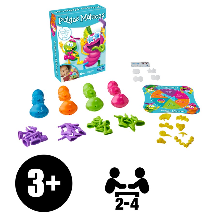 Jogo Pulgas Malucas - Hasbro F3100 em Oferta na Shopee