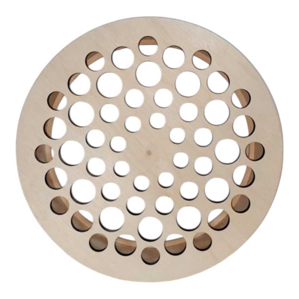 Carretilha de Madeira para Pipa 19” (49cm) com Catraca Destravada | Resistente e Leve em Oferta na Shopee