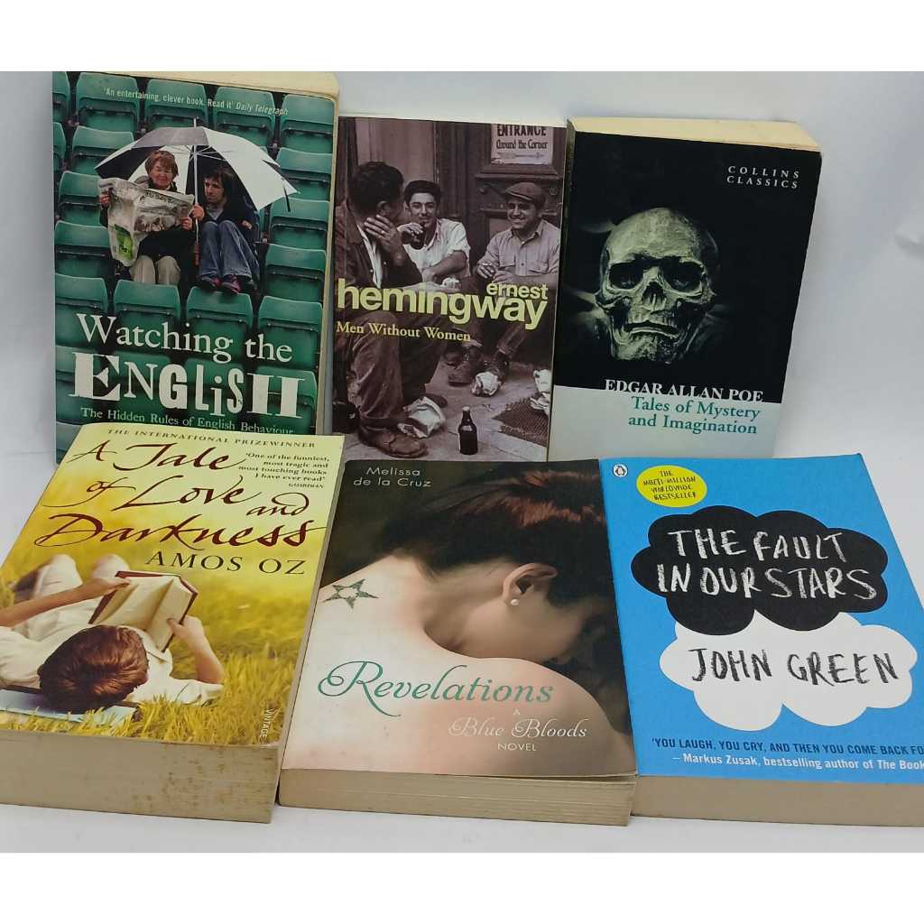 Treine seu inglês livros de literatura romance mistério John Green Agatha Christie Harry Potter