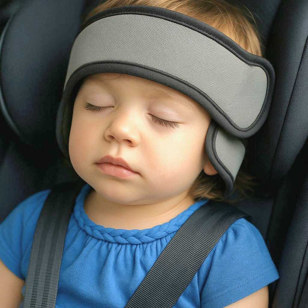 Suporte Apoio De Cabeça Protetor Infantil Carro Cadeirinha Grafite em Oferta na Shopee