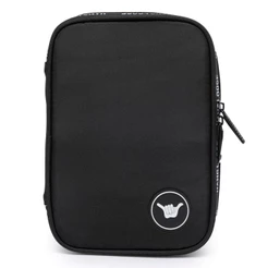 Estojo Escolar Hang Loose Preto Masculino 2 Compartimentos