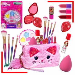 Combo completo de Maquiagem infantil Gatinho.