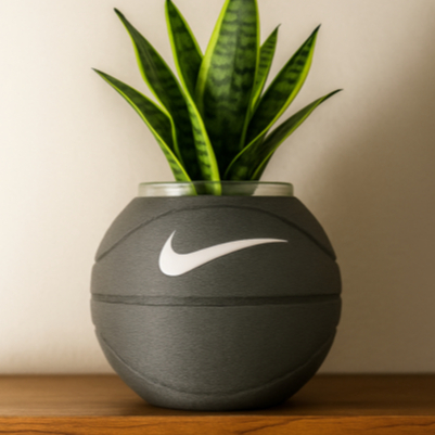 Vaso Bola de Basquete em Impressao 3D em Oferta na Shopee