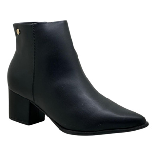 Bota Feminina Cano Curto Via Uno em Oferta na Shopee