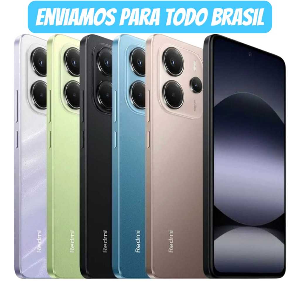 Celular Xiaomi Redmi Note 14 4G 256gb ou 128gb Versão Global Original