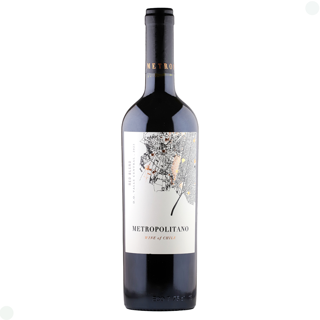 Vinho Chileno Metropolitano Red Blend Tinto 750ml em Oferta na Shopee
