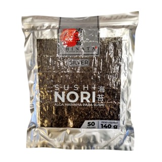Nori Silver Alga Marinha 50 Folhas Hinata 140g Emporium do Oriente em Oferta na Shopee
