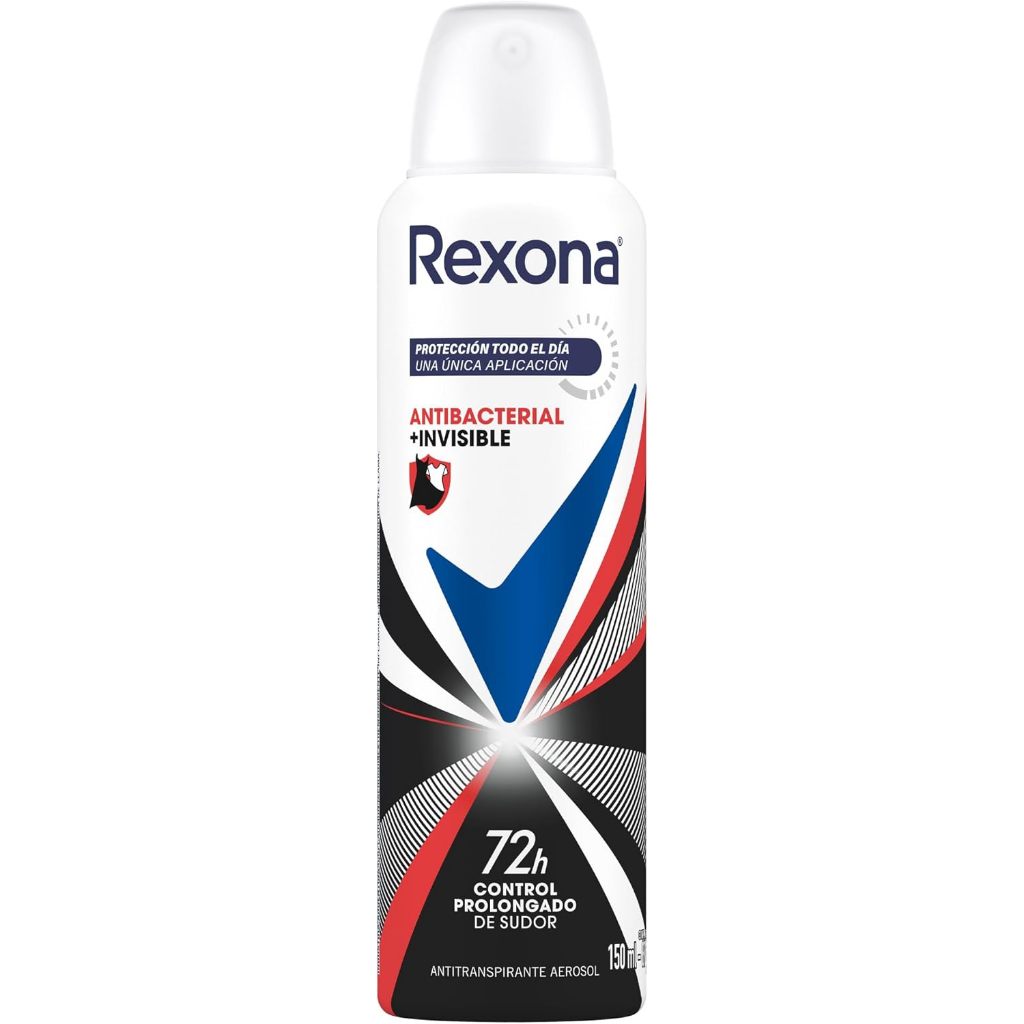 Desodorante Rexona Aerosol Women Antibacterial + Invisible 90g em Oferta na Shopee