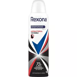 Desodorante Rexona Aerosol Women Antibacterial + Invisible 90g
