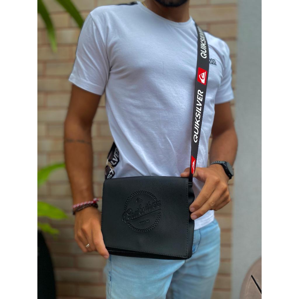 Shoulder Bag Bolsa Pasta de Ombro Masculina Feminina Transversal Premium